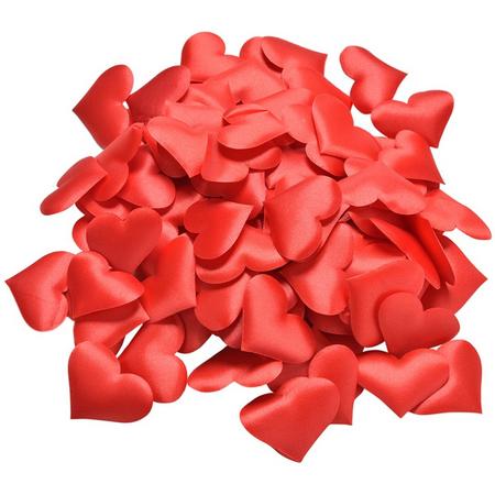 Confetti hart Rood